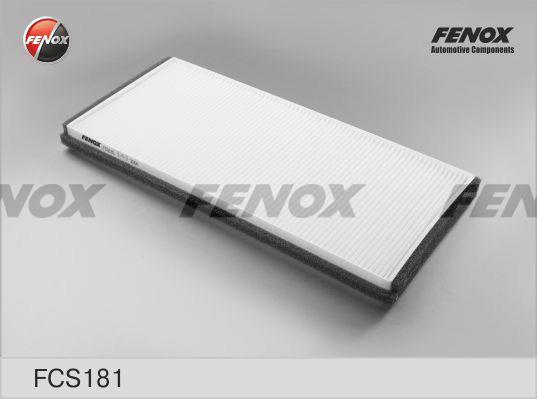 Fenox FCS181 Фільтр салону FCS181: Приваблива ціна - Купити в Україні на EXIST.UA!
