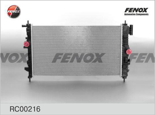 Fenox RC00216 Радіатор, система охолодження двигуна RC00216: Купити в Україні - Добра ціна на EXIST.UA!