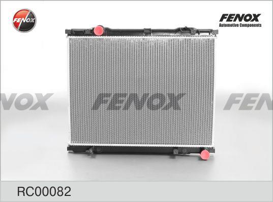 Fenox RC00082 Радіатор, система охолодження двигуна RC00082: Купити в Україні - Добра ціна на EXIST.UA!