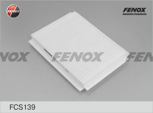 Fenox FCS139 Фільтр салону FCS139: Приваблива ціна - Купити в Україні на EXIST.UA!