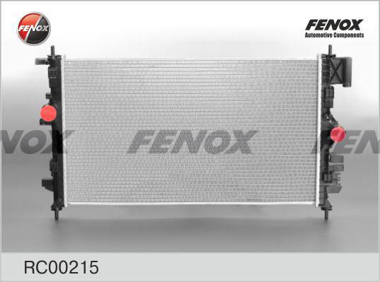Fenox RC00215 Радіатор, система охолодження двигуна RC00215: Купити в Україні - Добра ціна на EXIST.UA!