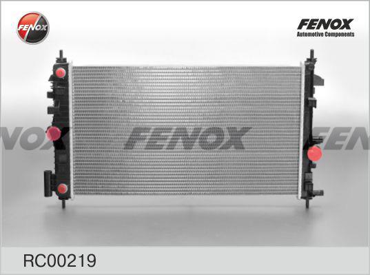 Fenox RC00219 Радіатор, система охолодження двигуна RC00219: Купити в Україні - Добра ціна на EXIST.UA!