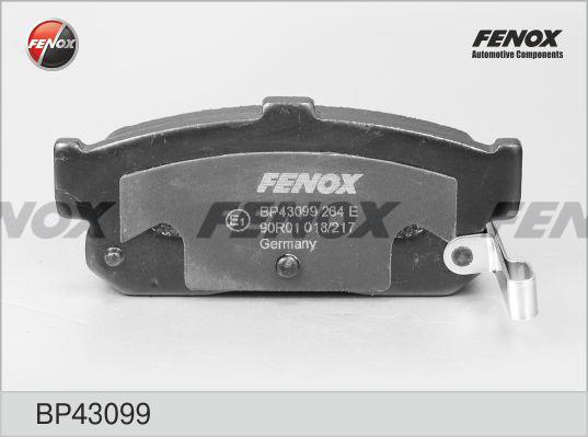 Fenox BP43099 Гальмівні колодки, комплект BP43099: Купити в Україні - Добра ціна на EXIST.UA!