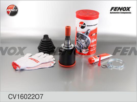 Fenox CV16022O7 Шарнір рівних кутових швидкостей (ШРКШ) CV16022O7: Купити в Україні - Добра ціна на EXIST.UA!