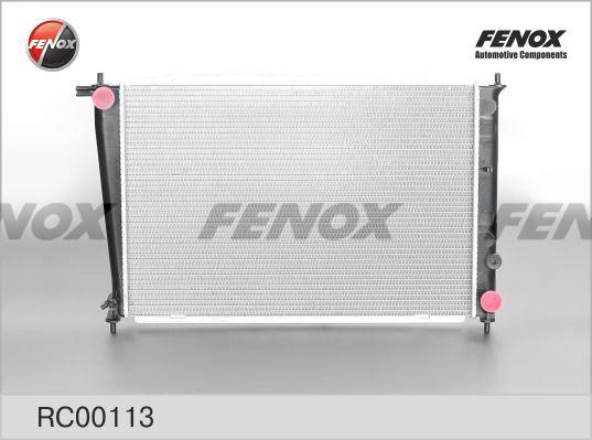 Fenox RC00113 Радіатор, система охолодження двигуна RC00113: Купити в Україні - Добра ціна на EXIST.UA!