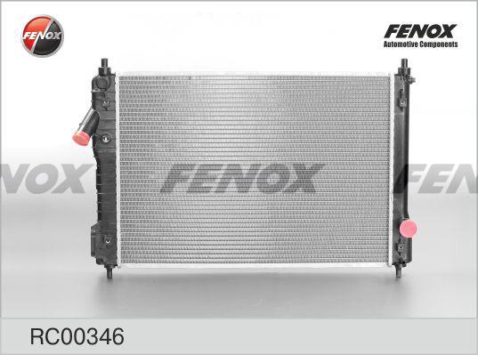 Fenox RC00346 Радіатор, система охолодження двигуна RC00346: Купити в Україні - Добра ціна на EXIST.UA!