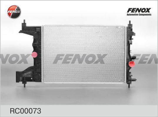 Fenox RC00073 Радіатор, система охолодження двигуна RC00073: Купити в Україні - Добра ціна на EXIST.UA!