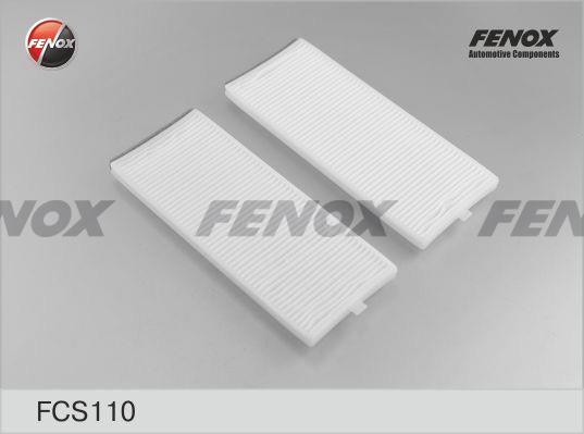 Fenox FCS110 Фільтр салону FCS110: Приваблива ціна - Купити в Україні на EXIST.UA!