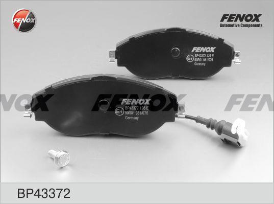 Fenox BP43372 Гальмівні колодки, комплект BP43372: Купити в Україні - Добра ціна на EXIST.UA!