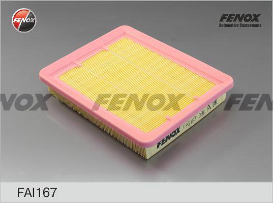 Fenox FAI167 Повітряний фільтр FAI167: Приваблива ціна - Купити в Україні на EXIST.UA!