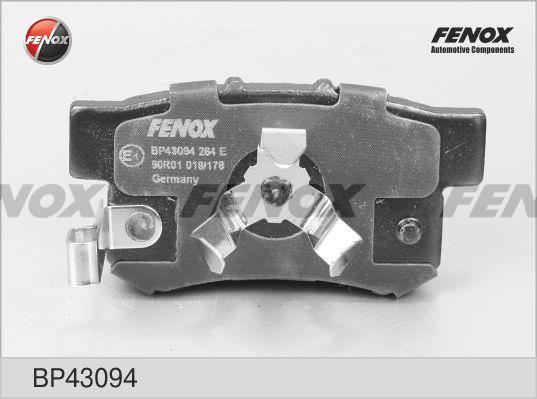 Fenox BP43094 Гальмівні колодки, комплект BP43094: Купити в Україні - Добра ціна на EXIST.UA!