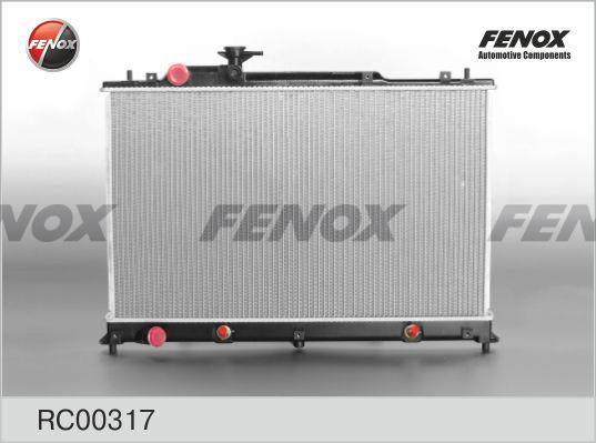 Fenox RC00317 Радіатор, система охолодження двигуна RC00317: Купити в Україні - Добра ціна на EXIST.UA!