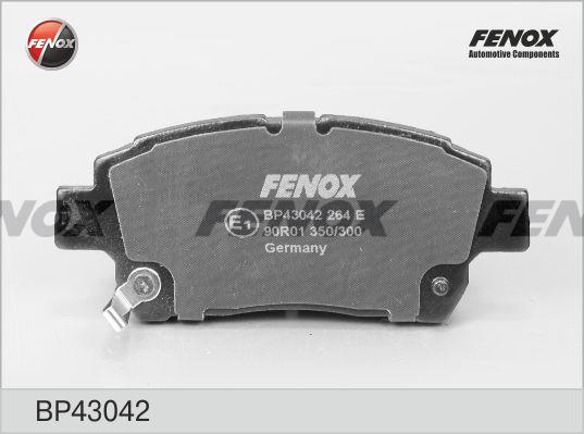 Fenox BP43042 Гальмівні колодки, комплект BP43042: Купити в Україні - Добра ціна на EXIST.UA!