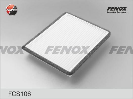 Fenox FCS106 Фільтр салону FCS106: Купити в Україні - Добра ціна на EXIST.UA!