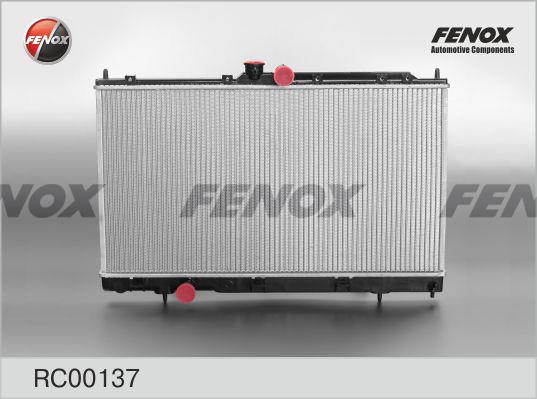 Fenox RC00137 Радіатор, система охолодження двигуна RC00137: Купити в Україні - Добра ціна на EXIST.UA!