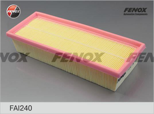 Fenox FAI240 Повітряний фільтр FAI240: Купити в Україні - Добра ціна на EXIST.UA!