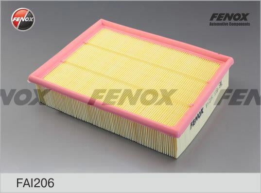 Fenox FAI206 Повітряний фільтр FAI206: Купити в Україні - Добра ціна на EXIST.UA!