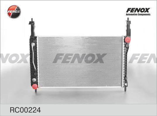 Fenox RC00224 Радіатор, система охолодження двигуна RC00224: Купити в Україні - Добра ціна на EXIST.UA!