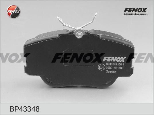 Fenox BP43348 Гальмівні колодки, комплект BP43348: Купити в Україні - Добра ціна на EXIST.UA!