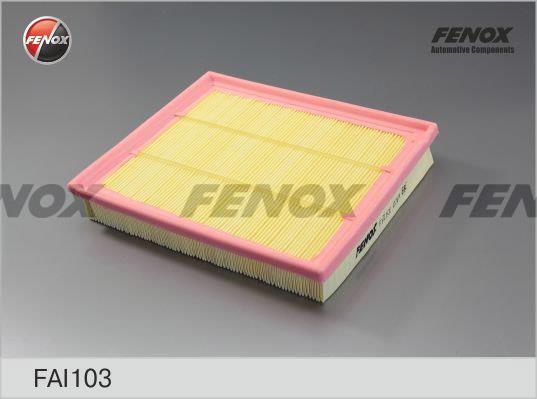 Fenox FAI103 Повітряний фільтр FAI103: Купити в Україні - Добра ціна на EXIST.UA!