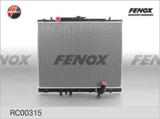 Fenox RC00315 Радіатор, система охолодження двигуна RC00315: Купити в Україні - Добра ціна на EXIST.UA!
