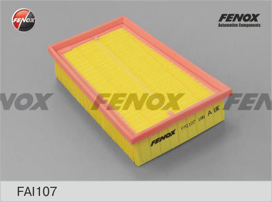 Fenox FAI107 Повітряний фільтр FAI107: Купити в Україні - Добра ціна на EXIST.UA!