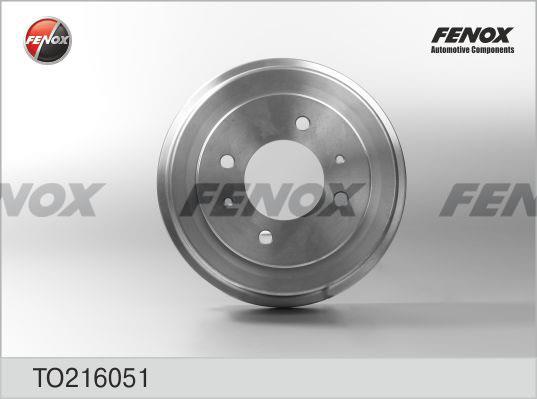 Fenox TO216051 Барабан гальмівний задній TO216051: Купити в Україні - Добра ціна на EXIST.UA!