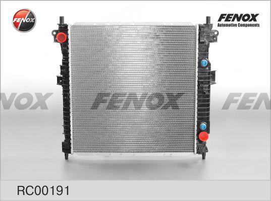 Fenox RC00191 Радіатор, система охолодження двигуна RC00191: Приваблива ціна - Купити в Україні на EXIST.UA!