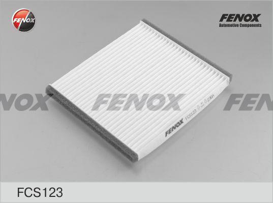 Fenox FCS123 Фільтр салону FCS123: Приваблива ціна - Купити в Україні на EXIST.UA!