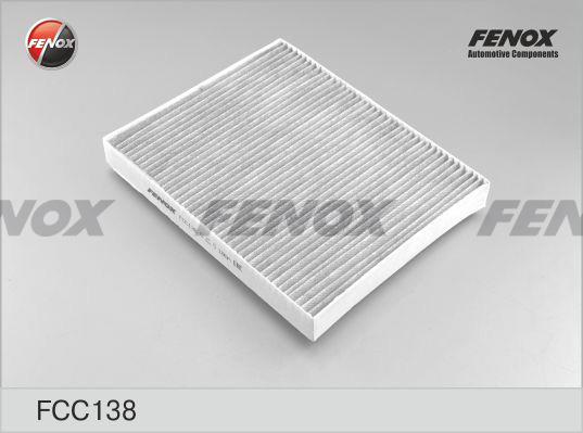Fenox FCC138 Фільтр салону з активованим вугіллям FCC138: Купити в Україні - Добра ціна на EXIST.UA!