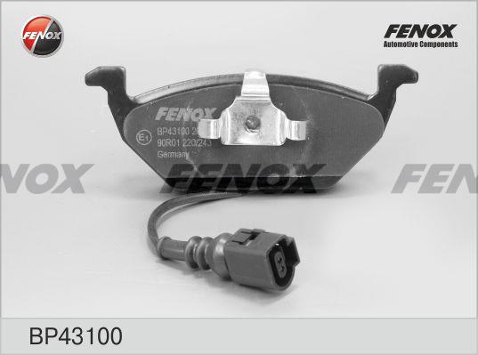 Fenox BP43100 Гальмівні колодки, комплект BP43100: Купити в Україні - Добра ціна на EXIST.UA!