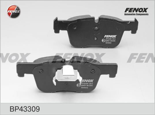 Fenox BP43309 Гальмівні колодки, комплект BP43309: Купити в Україні - Добра ціна на EXIST.UA!
