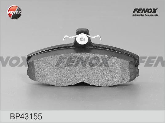 Fenox BP43155 Гальмівні колодки, комплект BP43155: Купити в Україні - Добра ціна на EXIST.UA!