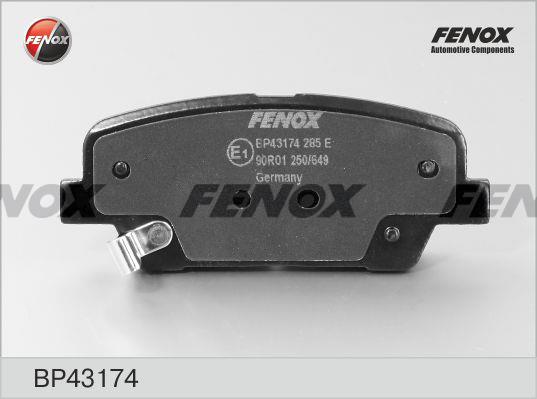 Fenox BP43174 Гальмівні колодки, комплект BP43174: Купити в Україні - Добра ціна на EXIST.UA!