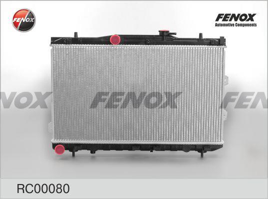 Fenox RC00080 Радіатор, система охолодження двигуна RC00080: Купити в Україні - Добра ціна на EXIST.UA!