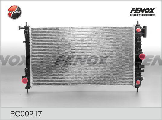 Fenox RC00217 Радіатор, система охолодження двигуна RC00217: Приваблива ціна - Купити в Україні на EXIST.UA!