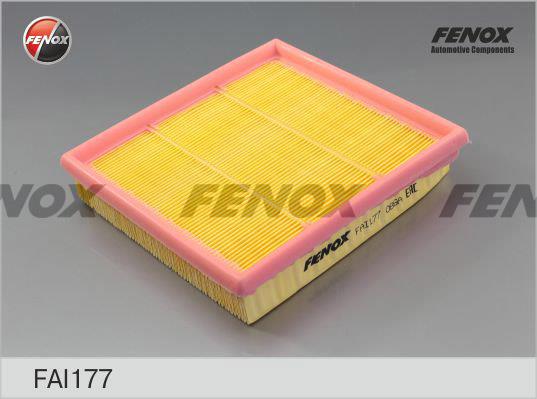Fenox FAI177 Повітряний фільтр FAI177: Купити в Україні - Добра ціна на EXIST.UA!