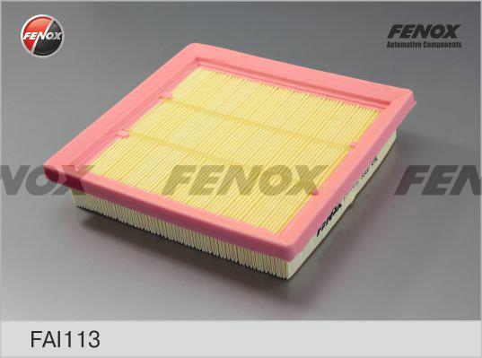 Fenox FAI113 Повітряний фільтр FAI113: Приваблива ціна - Купити в Україні на EXIST.UA!