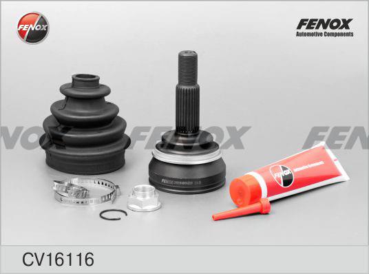 Fenox CV16116 Шарнір рівних кутових швидкостей (ШРКШ) CV16116: Купити в Україні - Добра ціна на EXIST.UA!