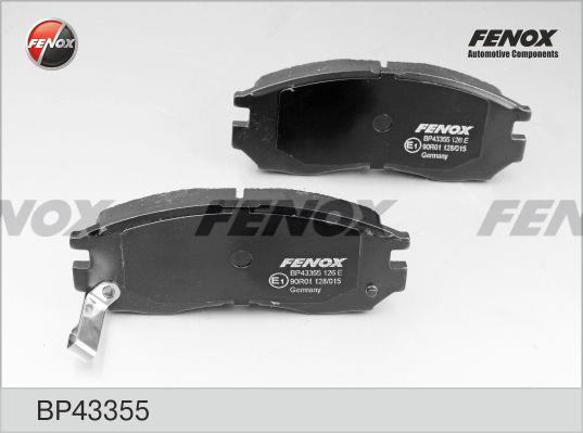 Fenox BP43355 Гальмівні колодки, комплект BP43355: Купити в Україні - Добра ціна на EXIST.UA!