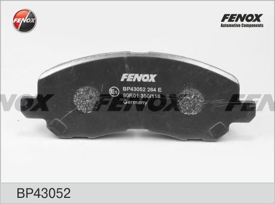Fenox BP43052 Гальмівні колодки, комплект BP43052: Приваблива ціна - Купити в Україні на EXIST.UA!