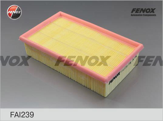 Fenox FAI239 Повітряний фільтр FAI239: Купити в Україні - Добра ціна на EXIST.UA!