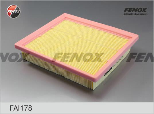 Fenox FAI178 Повітряний фільтр FAI178: Приваблива ціна - Купити в Україні на EXIST.UA!