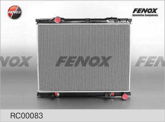 Fenox RC00083 Радіатор, система охолодження двигуна RC00083: Приваблива ціна - Купити в Україні на EXIST.UA!