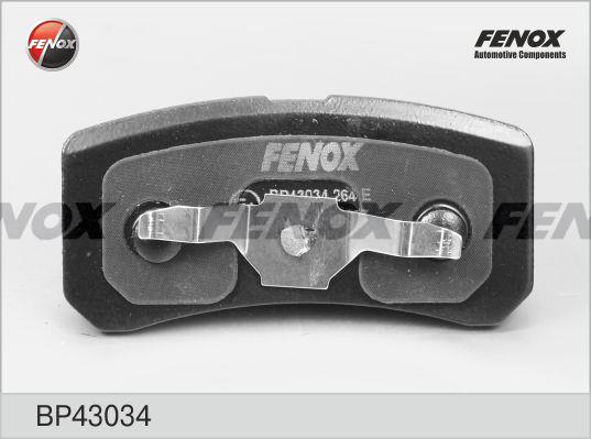 Fenox BP43034 Гальмівні колодки, комплект BP43034: Купити в Україні - Добра ціна на EXIST.UA!