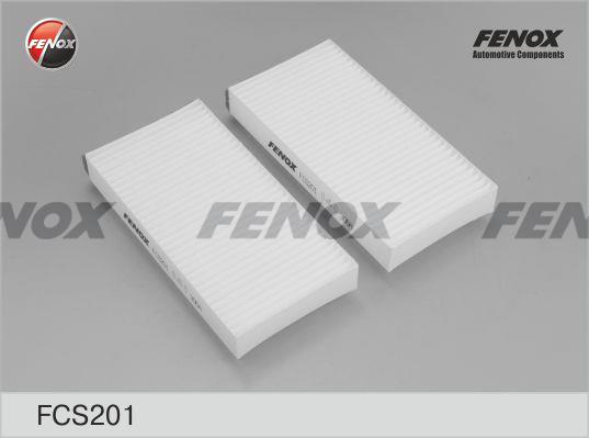 Fenox FCS201 Фільтр салону FCS201: Купити в Україні - Добра ціна на EXIST.UA!