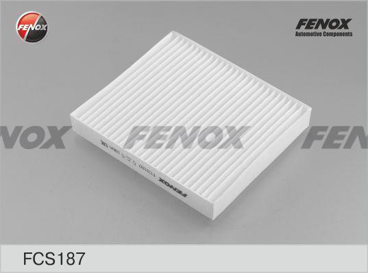 Fenox FCS187 Фільтр салону FCS187: Купити в Україні - Добра ціна на EXIST.UA!