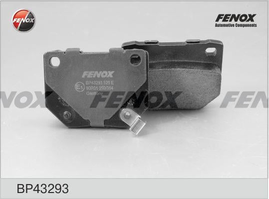 Fenox BP43293 Гальмівні колодки, комплект BP43293: Купити в Україні - Добра ціна на EXIST.UA!