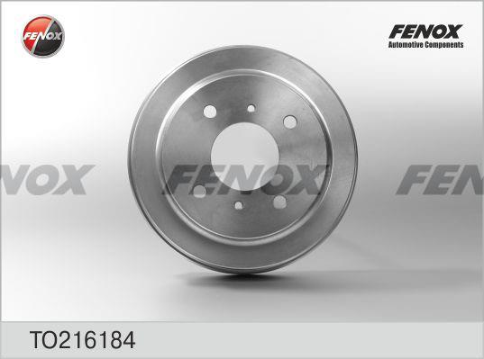 Fenox TO216184 Барабан гальмівний задній TO216184: Купити в Україні - Добра ціна на EXIST.UA!