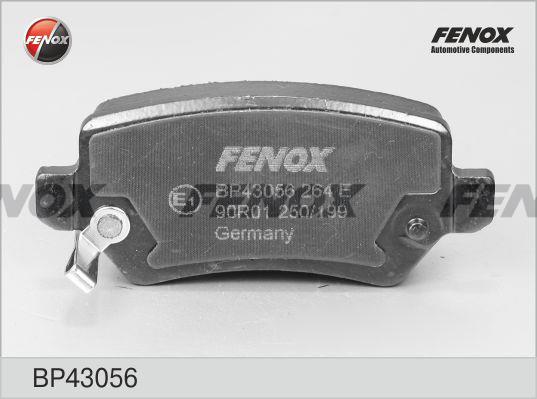 Fenox BP43056 Гальмівні колодки, комплект BP43056: Купити в Україні - Добра ціна на EXIST.UA!